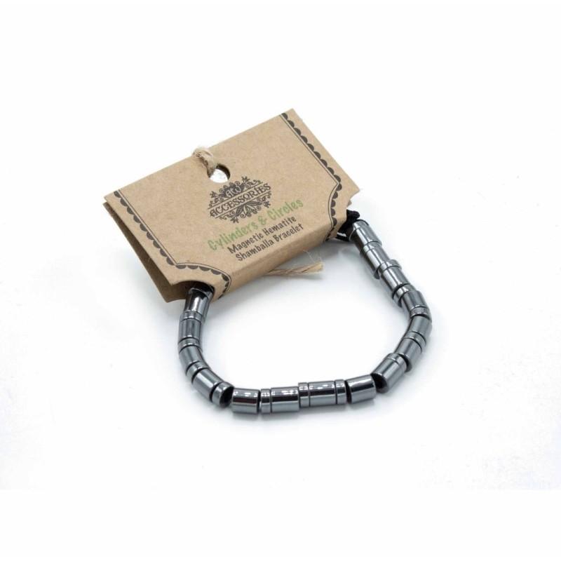 Pulsera magnética hematites shamballa